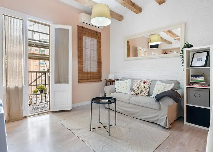 Lejlighed Sunny Retro Flat Balcony In Poble Sec