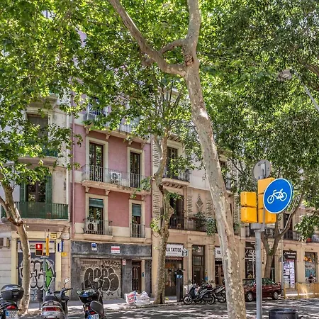 Sunny Retro Flat Balcony In Poble Sec Lejlighed