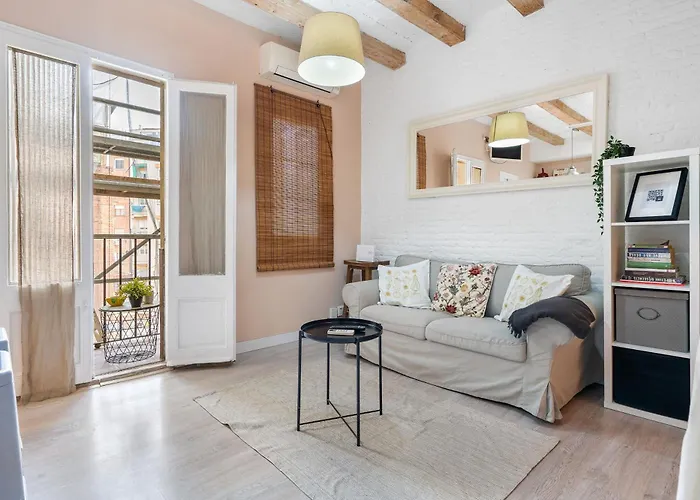 Lejlighed Sunny Retro Flat Balcony In Poble Sec
