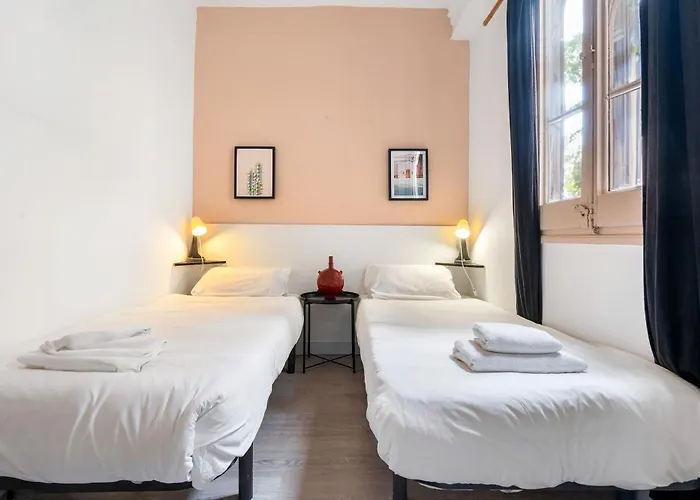 Sunny Retro Flat Balcony In Poble Sec Apartamento *
